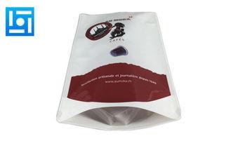 Tear Notch Food Grade Plastic Bags / Stand Up Pouches For F