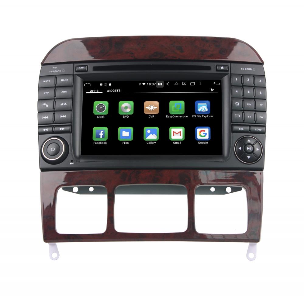 PX6 android car dvd gps for S-Class W220