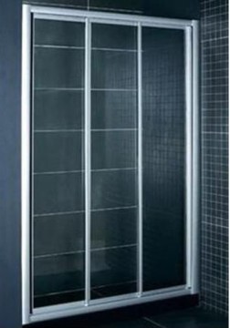4mm Thickness Glass Simple Shower Panel 