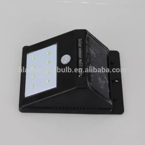 Solar Powered Motion Sensor LED outdoor Wall Mounted light