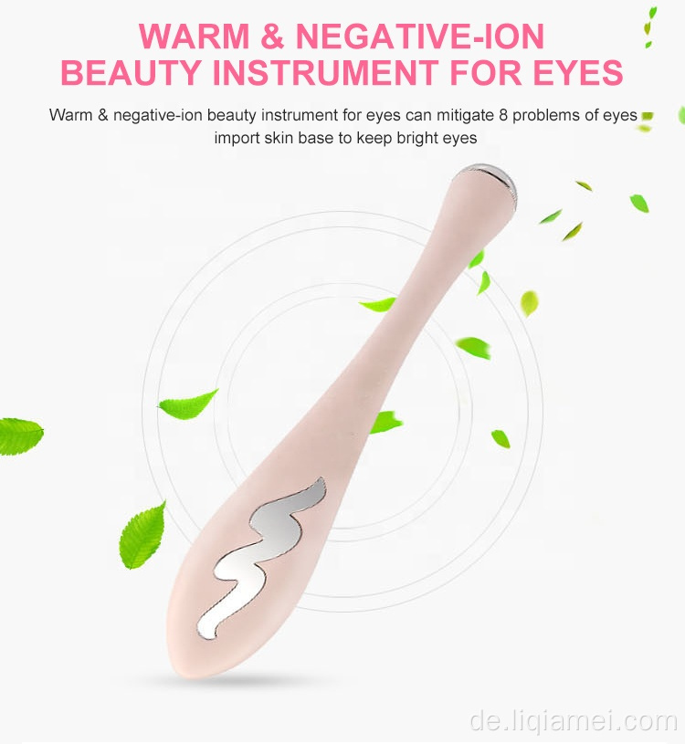 Warme negative Ion Beauty Instrument Eye Massagegeräte