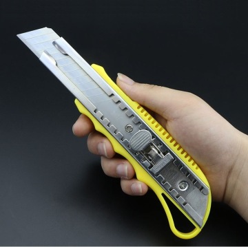 Wholesale Cheap Custom Stainless Steel Safety Cutting Utility Knife 25mm for Office