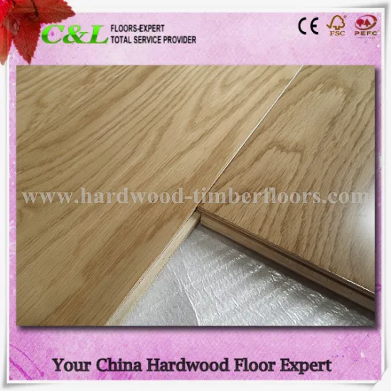 CNL good quality oak multi-ply engineered wood flooring