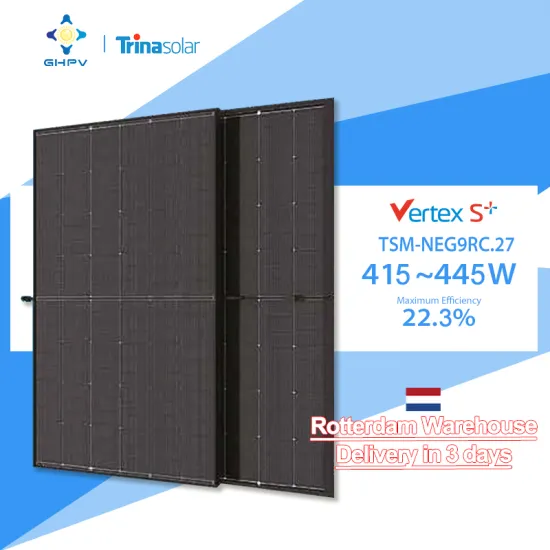 Trina Solar Vertex S+ Series Bifacial PV Panels: 425W to 445W Specifications and Features