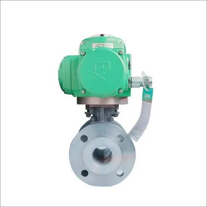 Electric Lined Fluorine Ball Valve