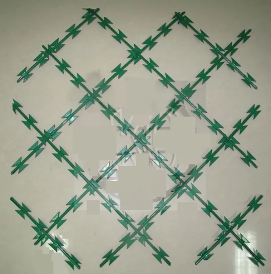 Long Lasting Rural PVC Coated Razor Fence