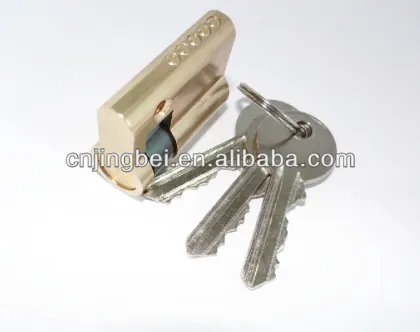 Brass S-groove Key Half Cylinder Lock