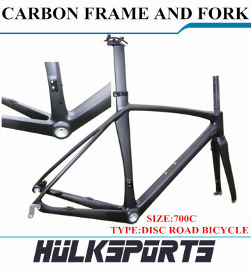 Chinese Super Light Carbon Road Bicycle Frame Carbon Frame Racing Bike Carbon Road Bike Frame Disc Brake