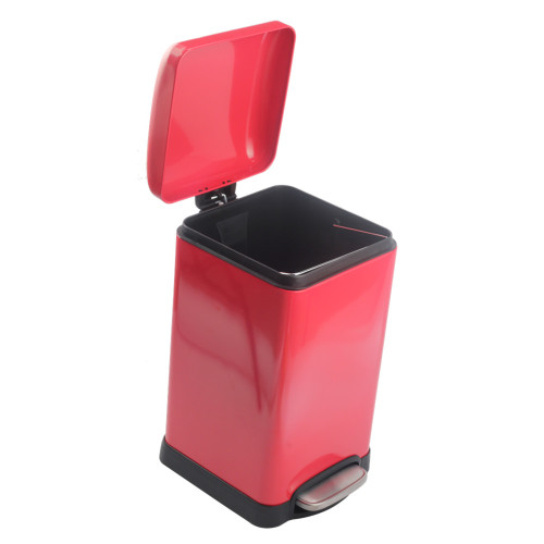 Elegant Red Trash Can Combo Set of 3PCS