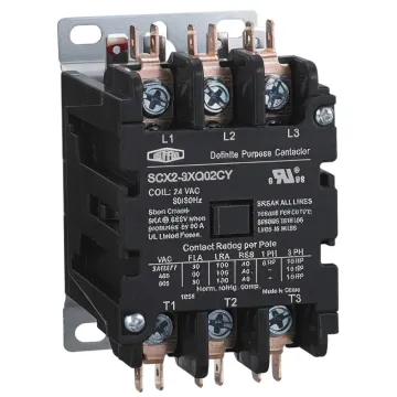 Glosok SCX2 Low Voltage AC Contactor 3P 30A/40A for Siemens Style Air Conditioner