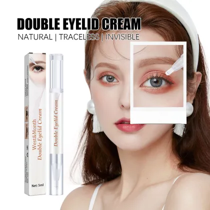 Factory Wholesale Natural Eye Cream: OEM Ladies' Double Eyelid Styling Formula for Beautiful, Double-Folded Eyes