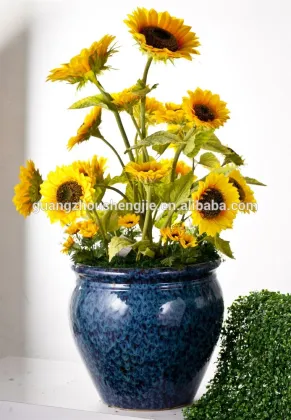 SJ10119476 High end sunflower flower/factory outlet silk flower