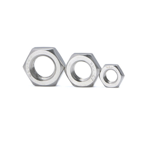 Title: DIN439 Stainless Steel 304 Hex Jam Nut Specifications