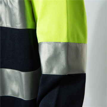 Reflector light color matching polar fleece workwear