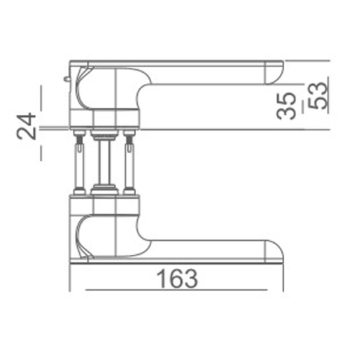 Настраиваемые минималистские модели блокировки дверей