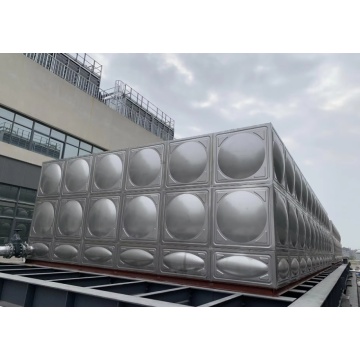 Tanque de água em aço inoxidável