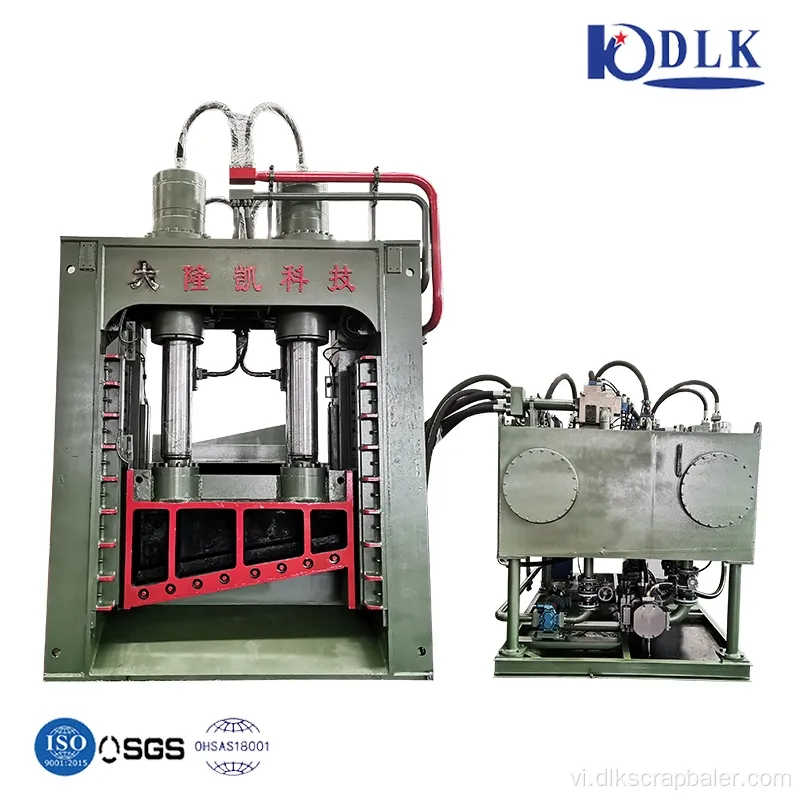 Máy cắt giàn kim loại chất thải nặng