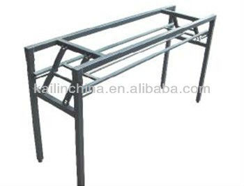 KE-15 factory directly sell good quality accessories customized powder coated office furniture metal structure folding table