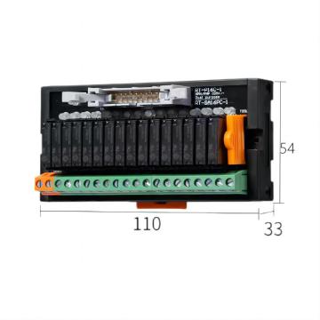 8 Channel 5A 250VAC/24VDC DIN Rail Mount Relay Module
