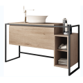 Meuble de salle de bain moderne simple en MDF