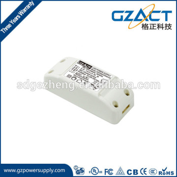 3W/6w 7-12v led driver power supply 500ma constant current led power supply with CE FCC TUV SAA