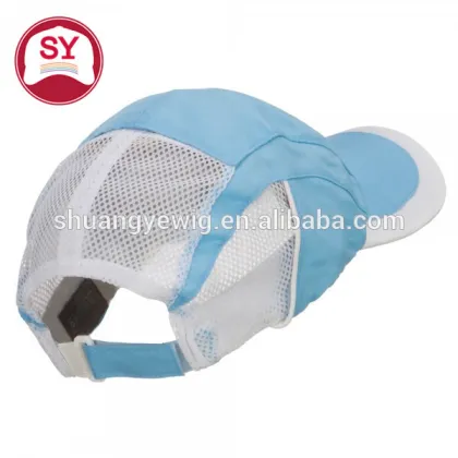 Fancy baby sports caps and hats with short soft bill