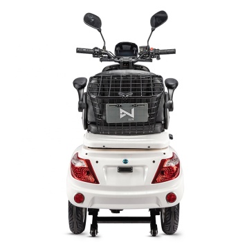 Scooter elettrico LVNENG 48V1200W con freno a tamburo posteriore a disco anteriore: velocità di sicurezza fino a 25 km/h, 50 km Ranna a tre ruote motori