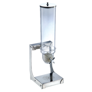 Stainless Steel Catering Cereal Grain Dispenser Breakfast Cornflakes Granola Dry Goods For Hotel Buffet