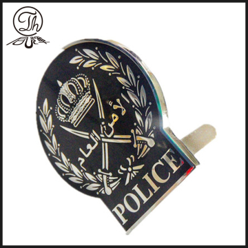 Enamel Police pin badge clips