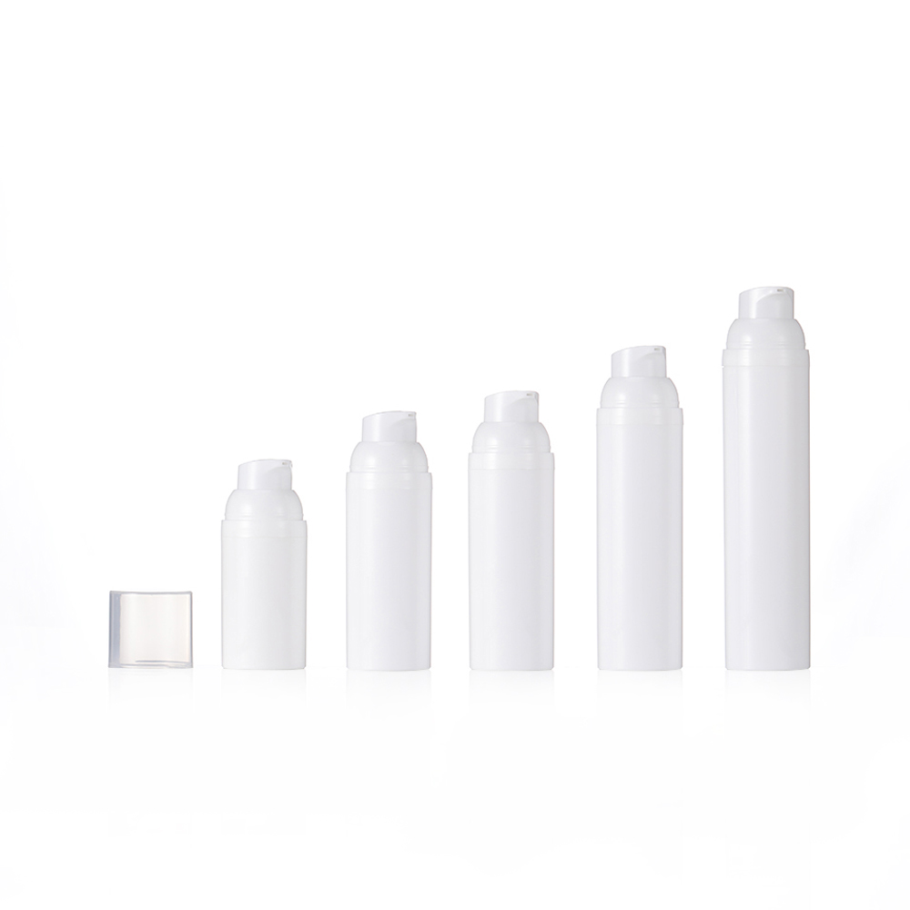 Large Capacity White Lotion Airless Bottle Dispenser