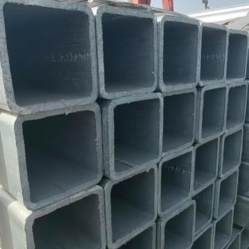 Q235B grade hollow section galvanized square pipes