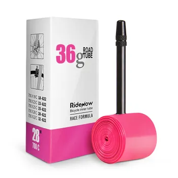 Ultralight 700C Bike Inner Tube for Road and MTB Cycles: TPU Material, 65mm Length, French Valve Design