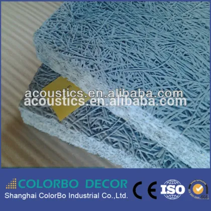 Building materials Interior wood wool acoustic wall panels