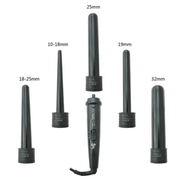 5-in-1 Perfect Styler: LCD Display Tourmaline Ceramic Hair Curler with Comb and 7-in-1 Beauty Hair Style Curler - Search Engine Title