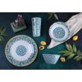 4 pcs melamine dinner set