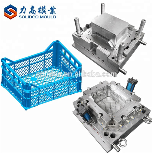 Plastic customized with high quality fruit crate mould