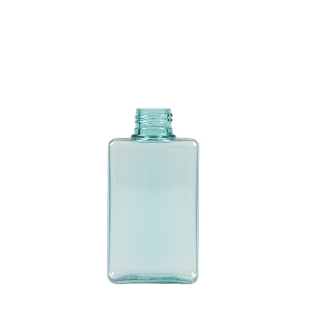 150ml Blue color plastic square petg lotion bottle