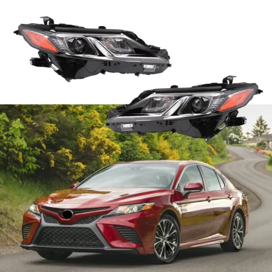 YBJ Car Accessories Front Bumper Headlamp for Camry 2018-2021 XV70 ASV70 SE XSE OEM 81110-06C40 81150-06C40