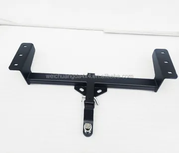 Black Powder Coated Iron Rear Tow Bar for Nissan Navara NP300 (2015+)