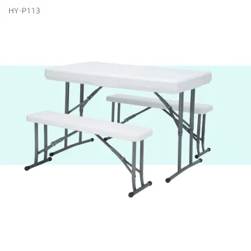 Popular Plastic Folding Picnic Table for Outdoor Use