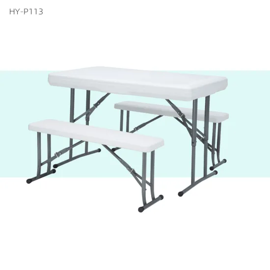 Popular Plastic Folding Picnic Table for Outdoor Use