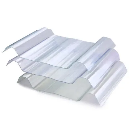 FRP Fiber Glass Corrugated Sunlight Roofing Sheet