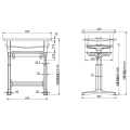 HM-609 Foshan hemmy aluminum alloy school chair