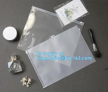 PVC Cosmetic Zip Bag / Make Up / Toiletry / Washbag, Cosmetic Bag Makeup Pouch Handbag clear plastic zipper pouch