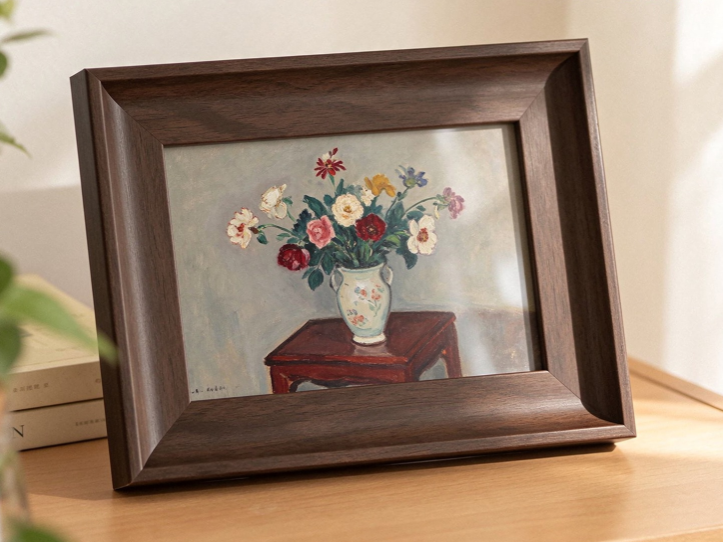 Wooden picture frame
