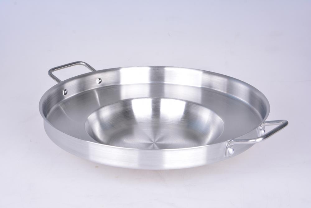 Stainless steel gas griddle comal frying pan