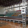 Aluminum alloy plug in stage portable