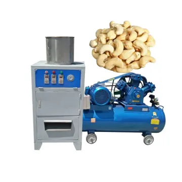 Hot Sale Garlic Peeling Machine with Air Compressor Pneumatic Cashew Nut Skin Peeler