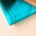 16mm transparent PC sunshade canopy