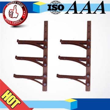 Black Perforated 90 Degree Angle Cable Bracket